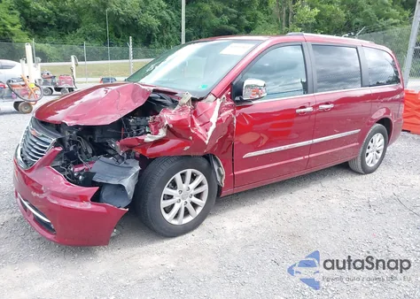 2015 Chrysler Town & Country Limited Platinum из США, поврежденный, VIN 2C4RC1GG9FR742449